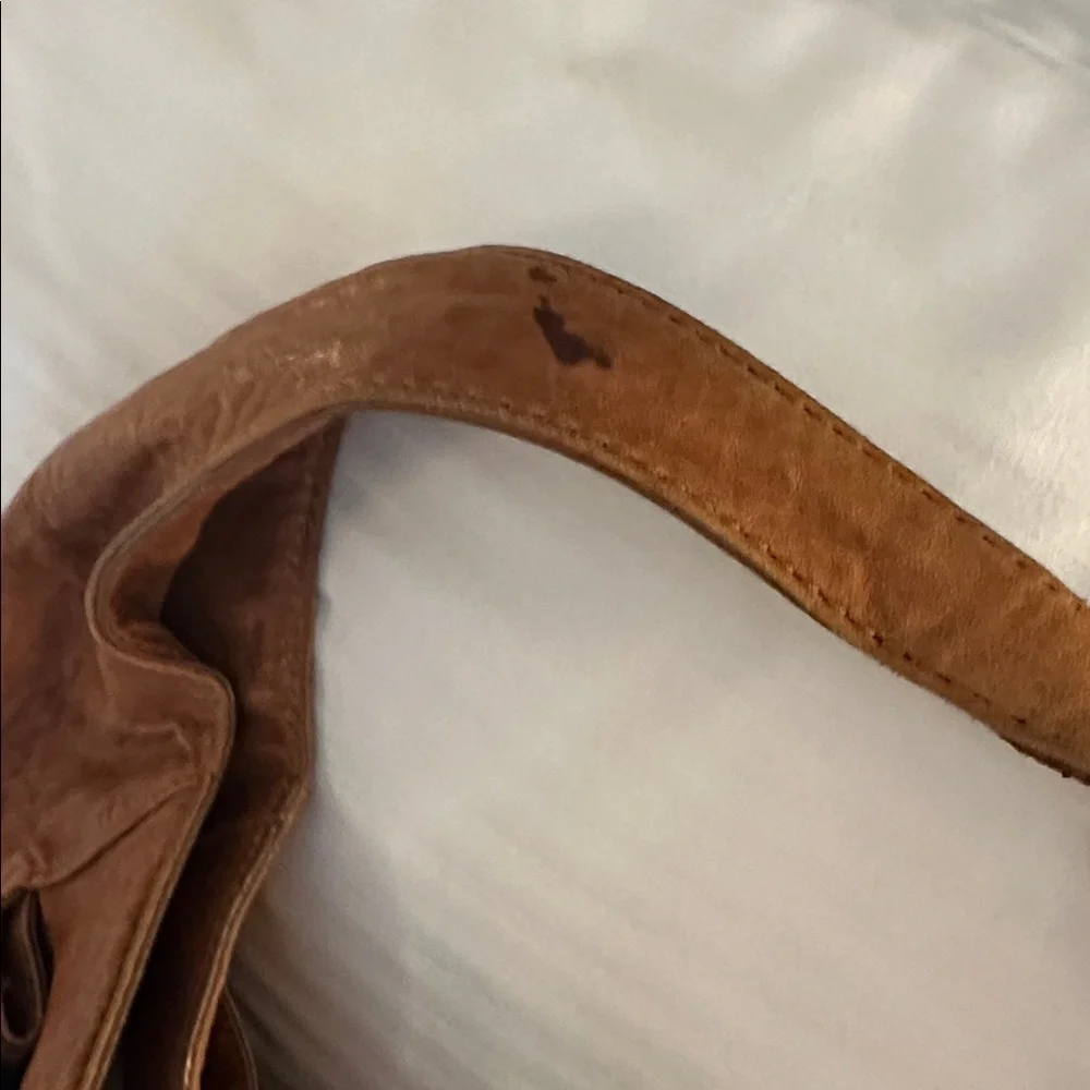 Michael Kors MK Cognac Crosby Hobo Bag